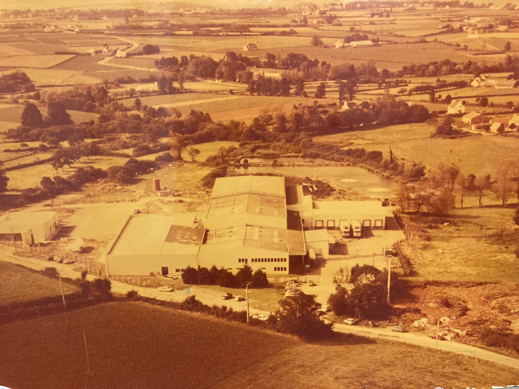 site de Primel Gastronomie au lieu dit Primel à Plougasnou au début des années 1980